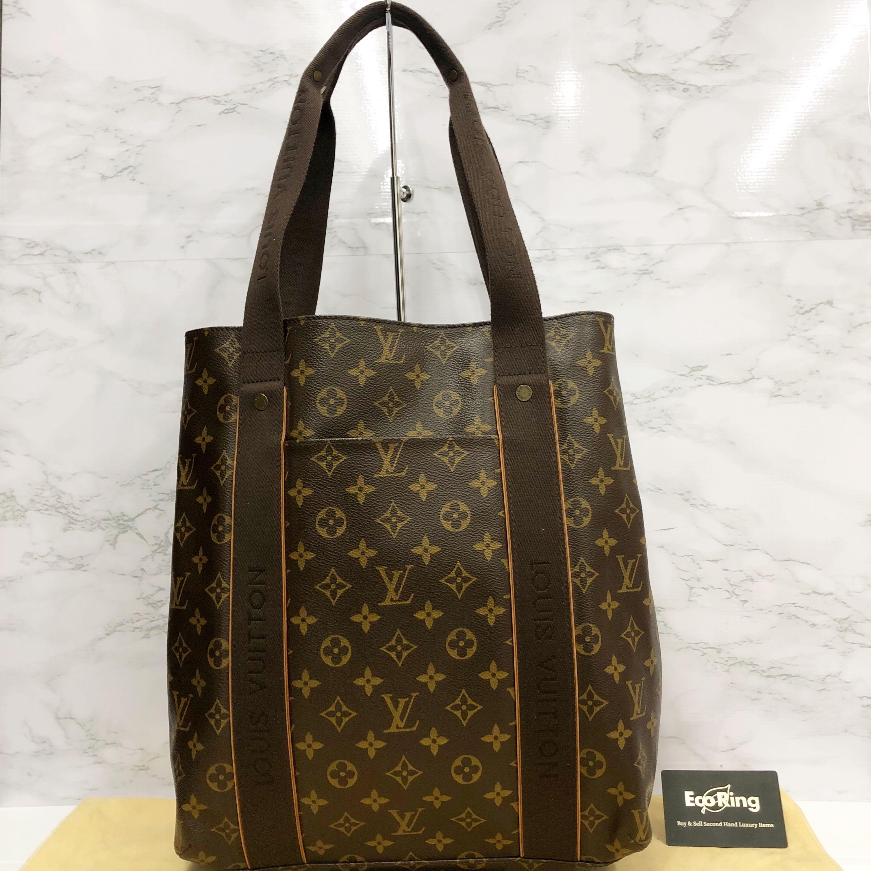 Auth Louis Vuitton Monogram Cabas Beaubourg Tote Bag M53013 Used