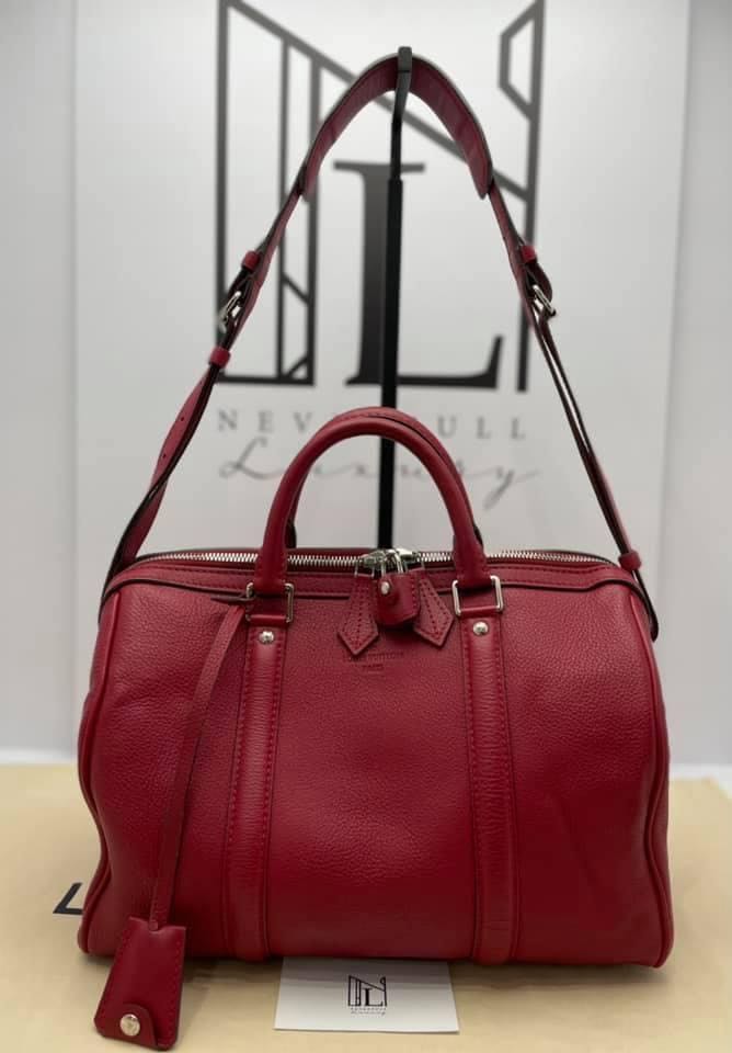 Louis Vuitton PM SOFIA COPPOLA CHERRY Red Leather ref.417669