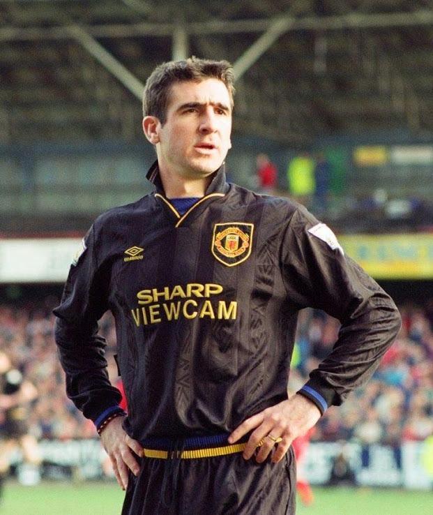 ユナイテッド1993/95 away UMBRO カントナ 襟付き ユニフォーム 【公式