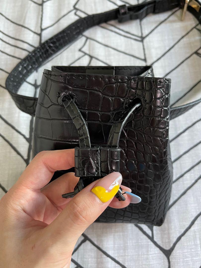 Mango leather belt bag Women s Fashion Bags Wallets Purses Pouches on Carousell