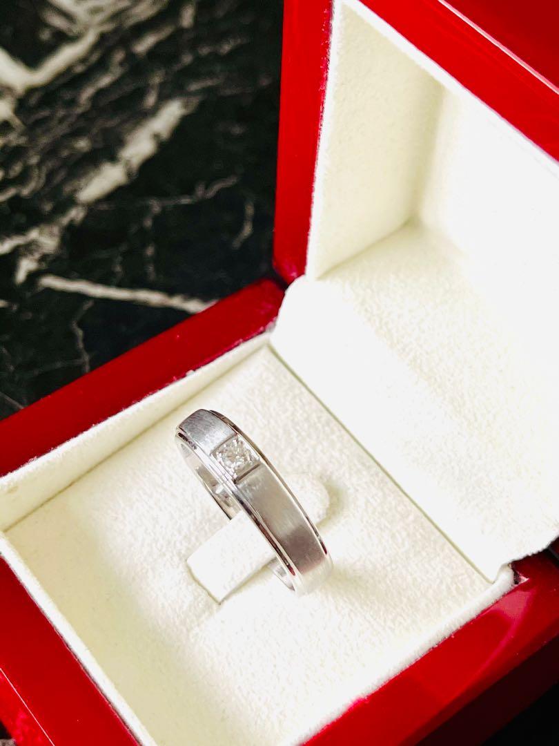 Cartier mens 2024 diamond wedding bands