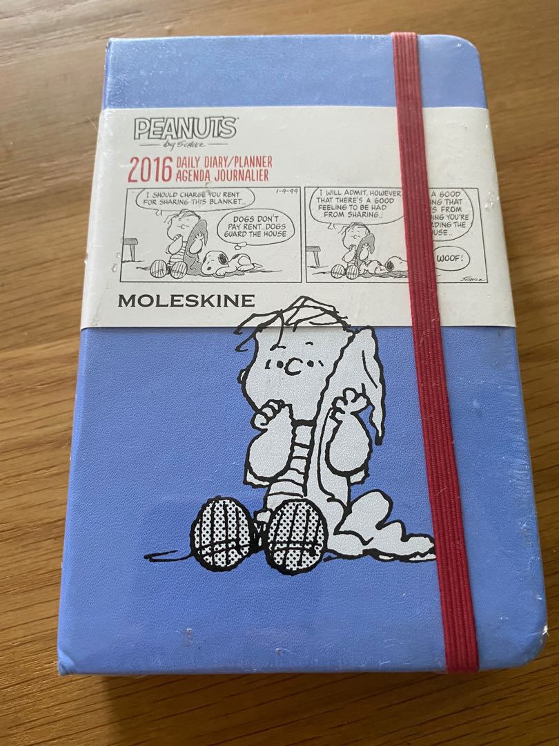 Moleskin Snoopy Diary / Planner, Hobbies & Toys, Stationery & Craft