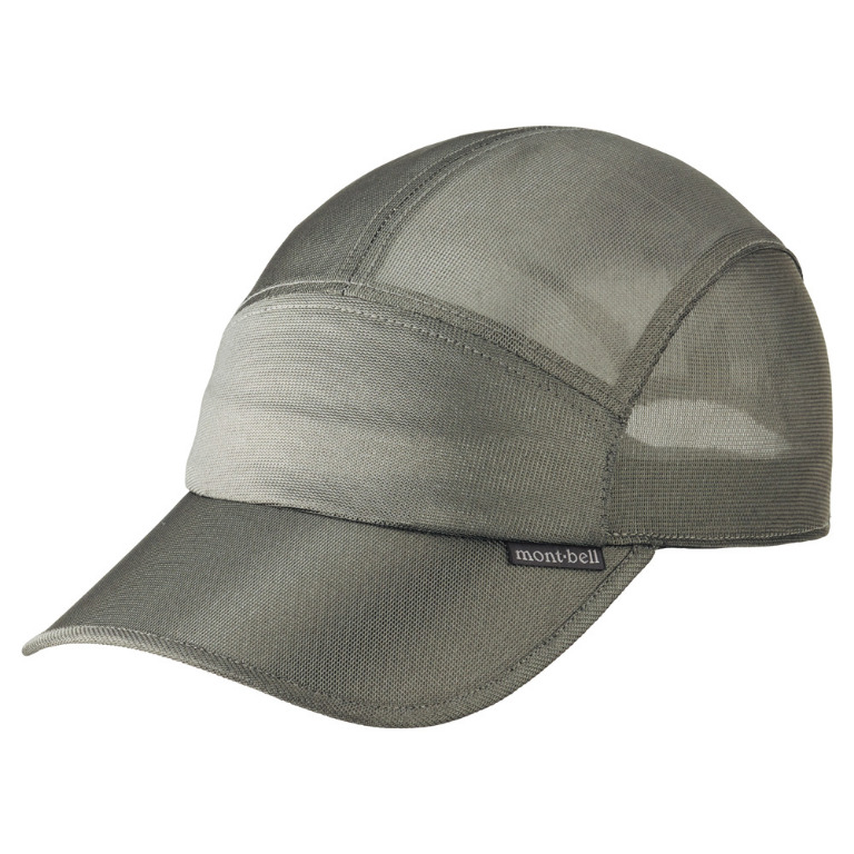 Montbell Stainless Mesh Field Cap 鴨咀帽 銀灰色 旅行 旅行必需品 戶外 露營 Carousell