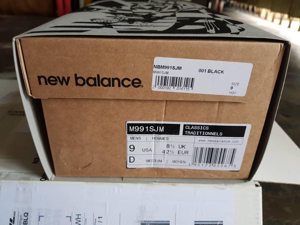 New balance black box distribution outlet
