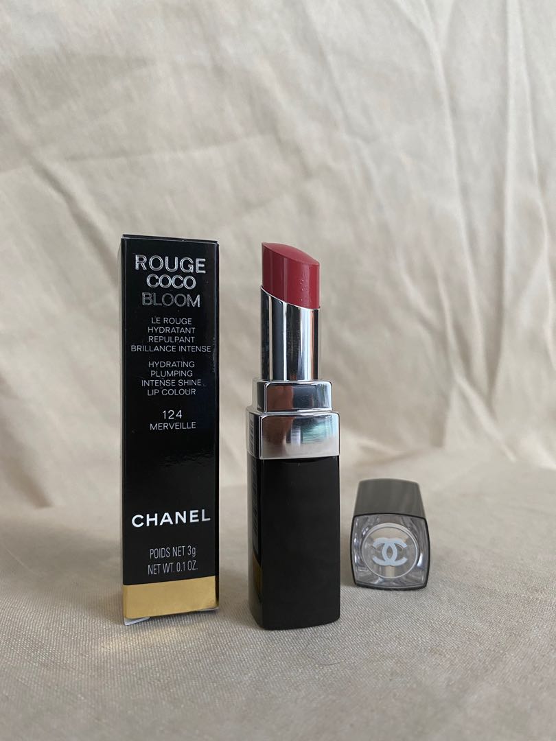 Mua Son Chanel Rouge Coco Bloom 124 Merveille Màu Hồng Đào chính hãng Son  dưỡng cao cấp Giá tốt