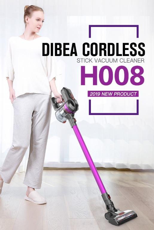 NEW Launch Dibea H008 H008PRO D18 Cordless Vacuum Cleaner Handheld