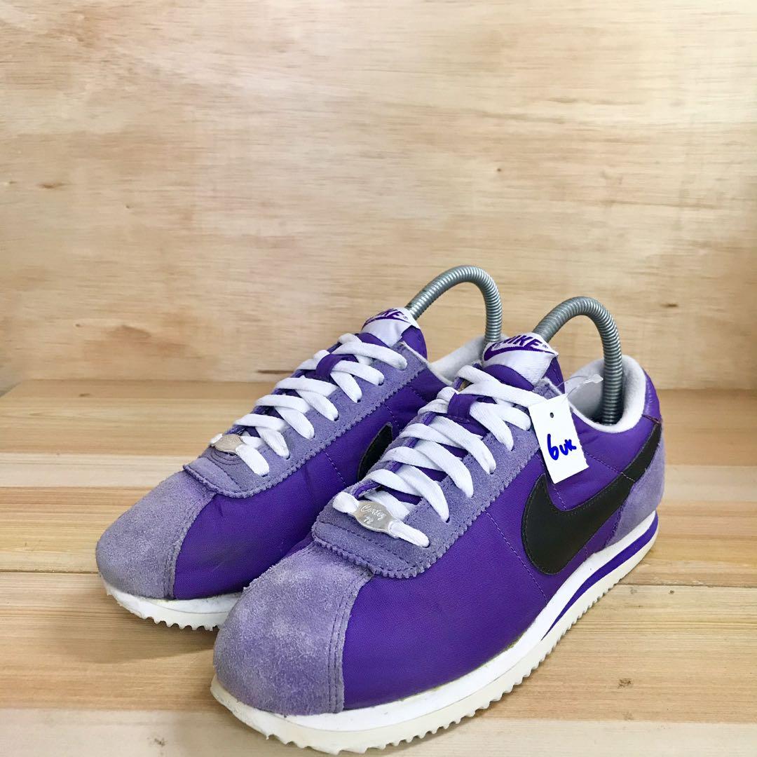 Nike cortez sales purple mens