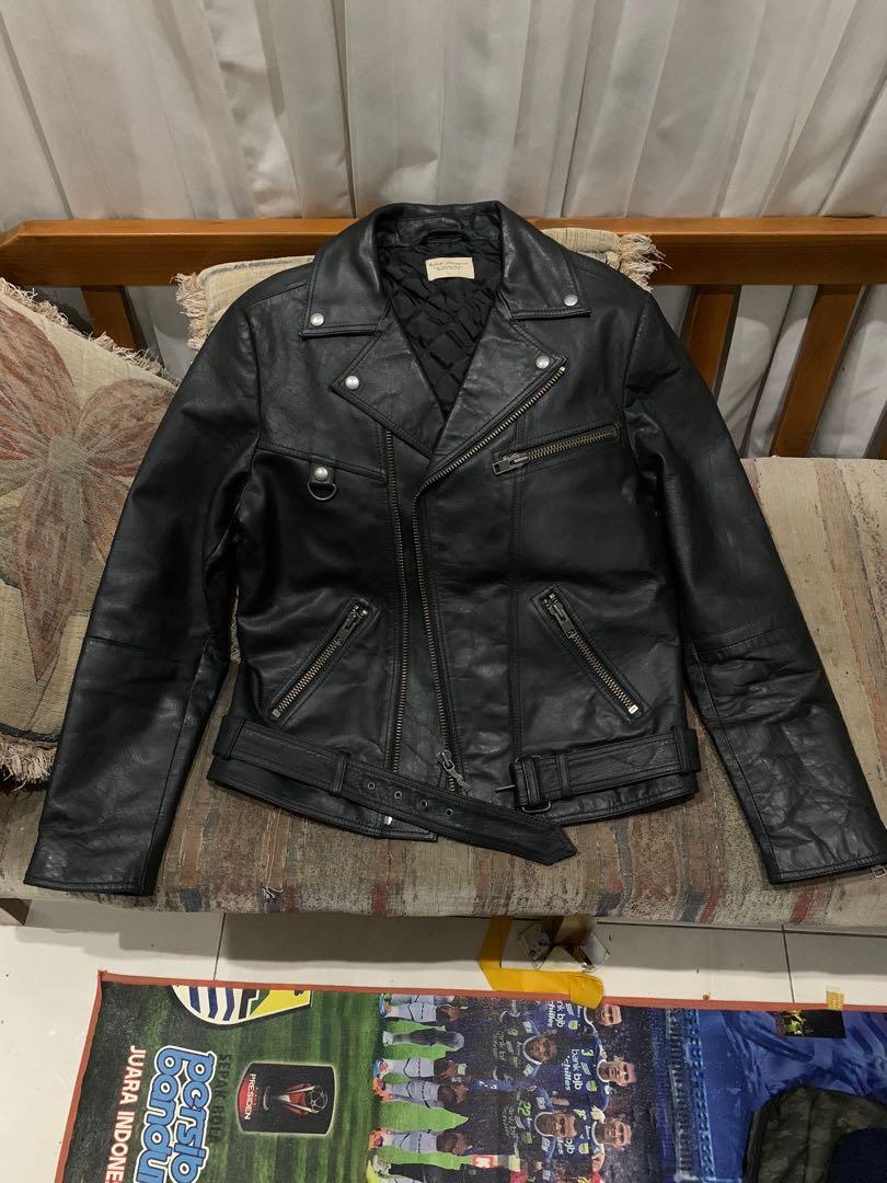 Nudie Jeans ZIGGY PUNK LEATHER JACKET Nudie Jeans Ziggy Punk