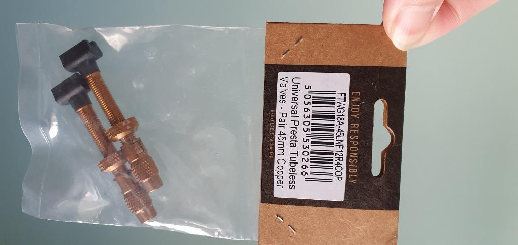 Nukeproof tubeless valve presta