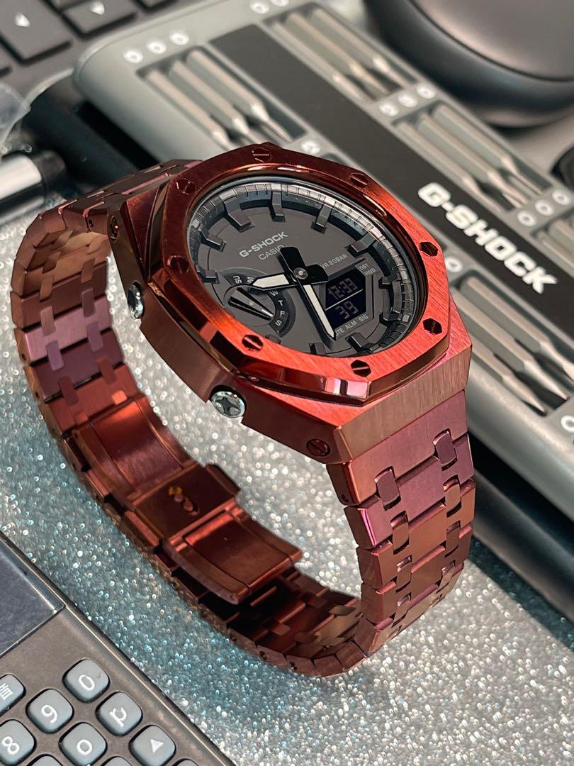 Red metal sales g shock