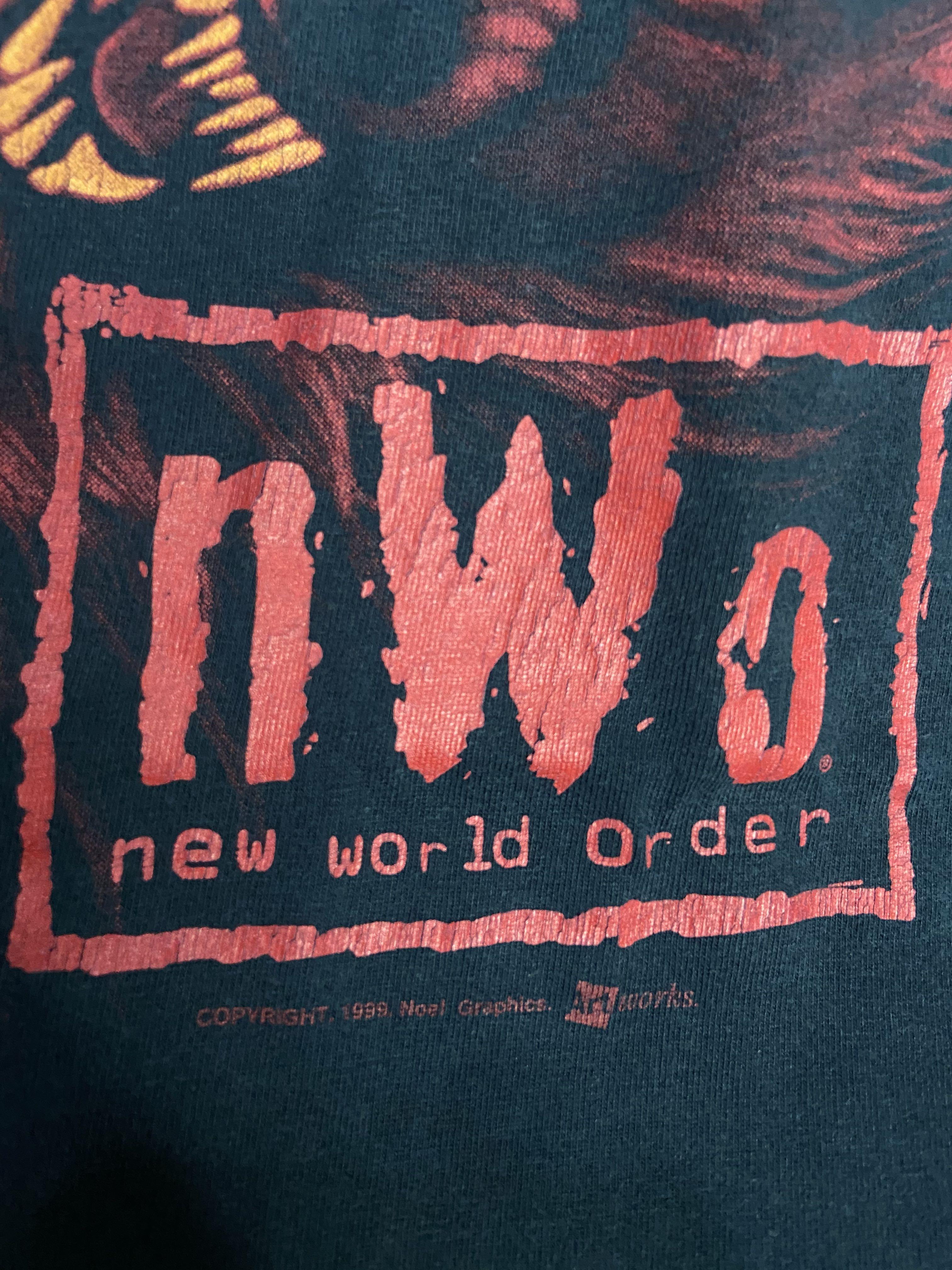 NWO wolf WWE vintage, Men's Fashion, Tops & Sets, Tshirts & Polo Shirts ...