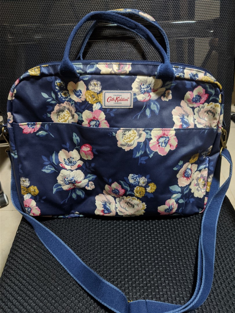 Original Cath Kidston London Slim Laptop Bag, Women's Fashion, Bags
