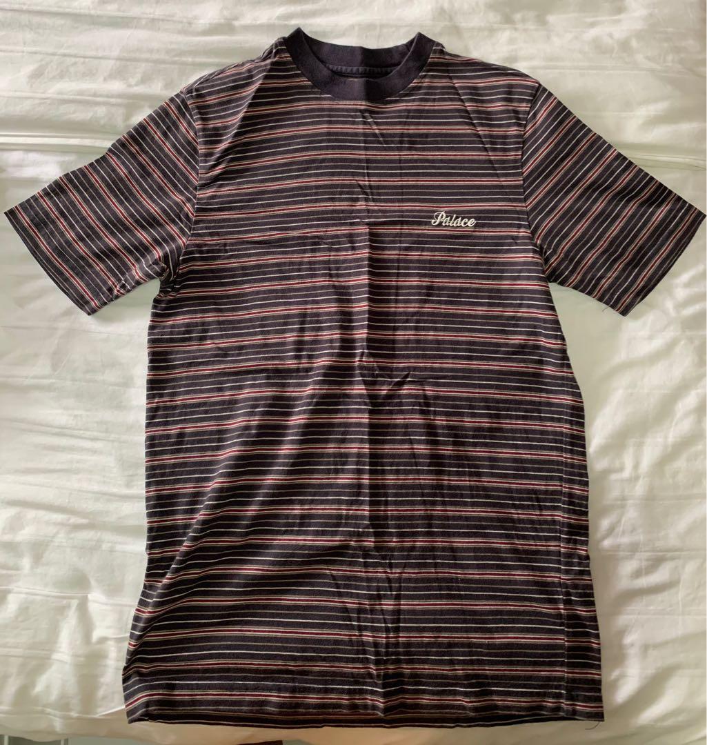 Palace script tee (Category: Tshirts & Polo Shirts) located in Singapore. Submitted by paracapital (Listing ID 1086805344, Image 2). Description: Lightly worn palace script tshirt, size S 100% authentic, in good condition Slightly negotiable for fast deals.