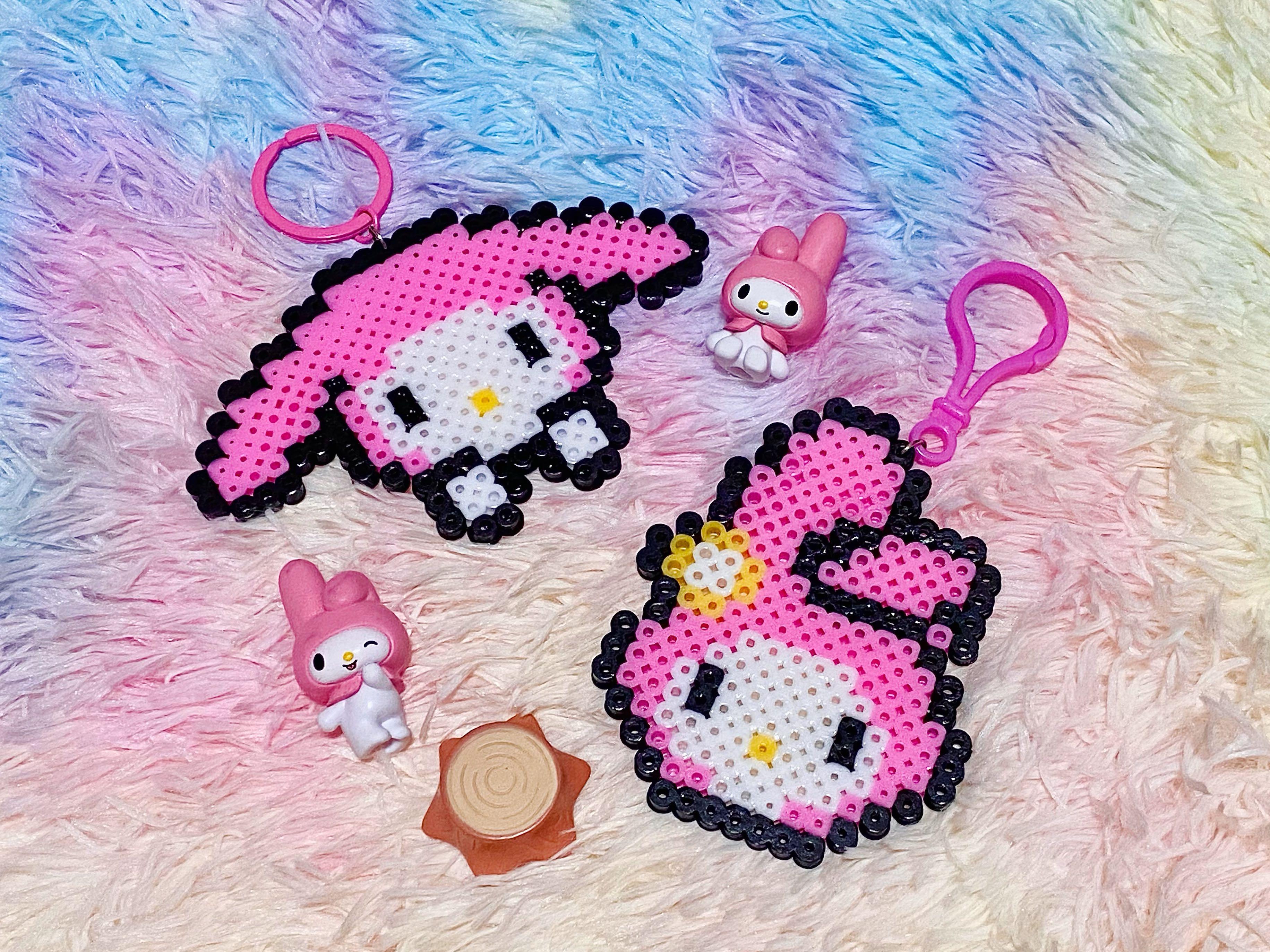 Small My Melody Hama Beads My Melody Hama Beads Hello Kitty Hama