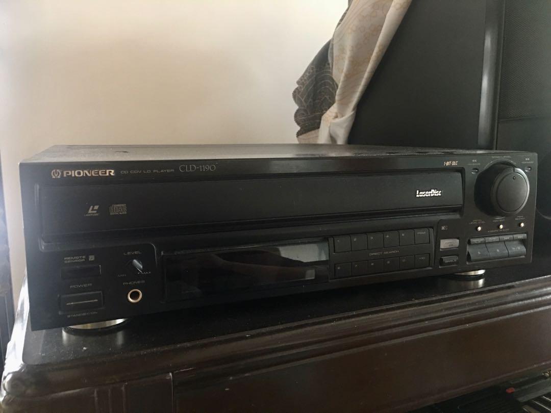 Lecteur Laser Disc Pioneer CLD-1090 Avec 4 Pieds - Occasion, Fonctionnel