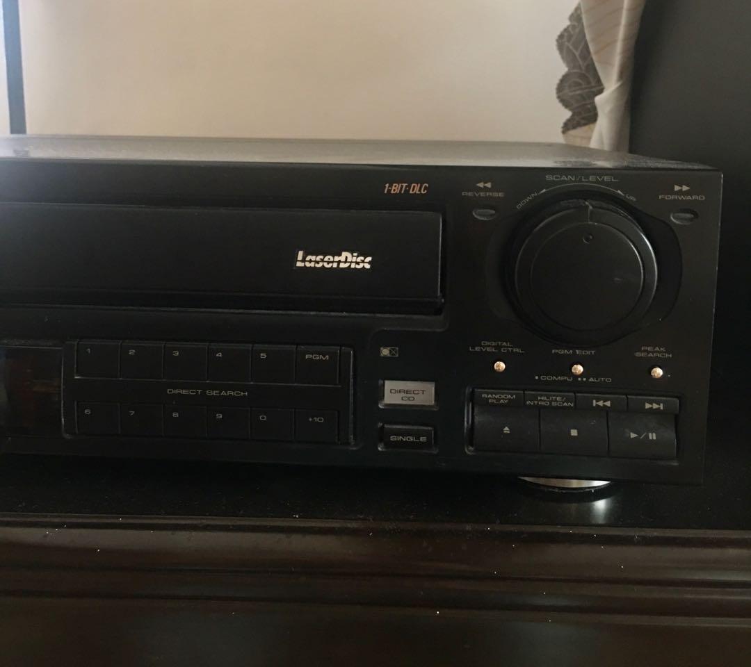 PIONEER LASER DISC PLAYER CLD1190, Audio, Soundbars, Speakers