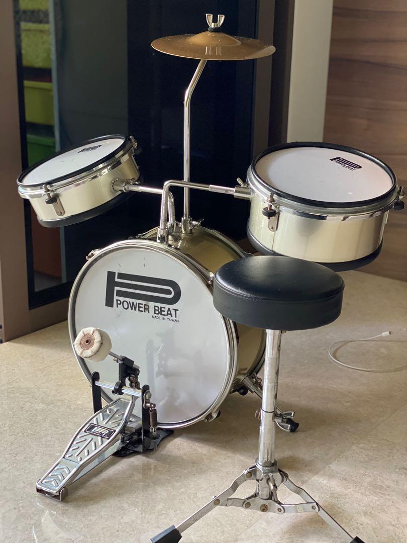 Power beat drum kit sale