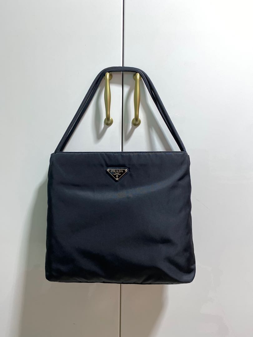 Prada square nylon bag top
