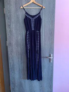Primark Navy maxi dress