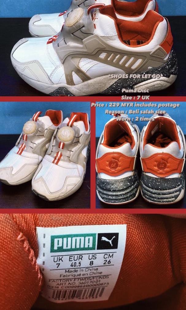 puma disc size 7