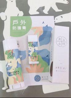 露苡芳香植粹RAAH戶外防護膏(夜奔香膏) 5g 全新未使用 附小卡