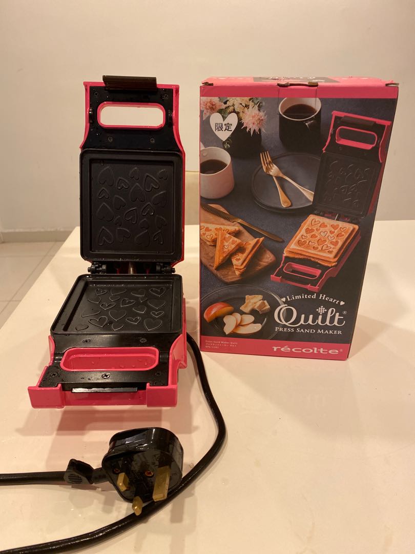 Recolte Press Sandwich Maker, TV & Home Appliances, Kitchen Appliances