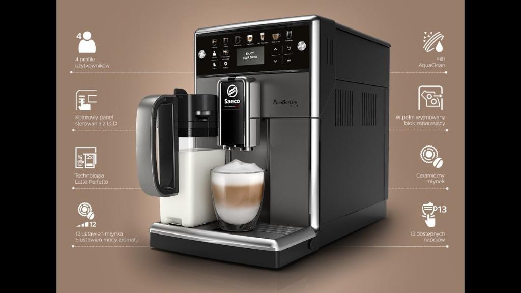 Saeco PicoBaristo SuperAutomatic Espresso Coffee Machine SM5473/10