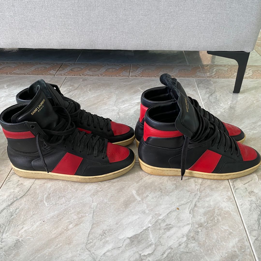 Saint laurent bred sneakers sales