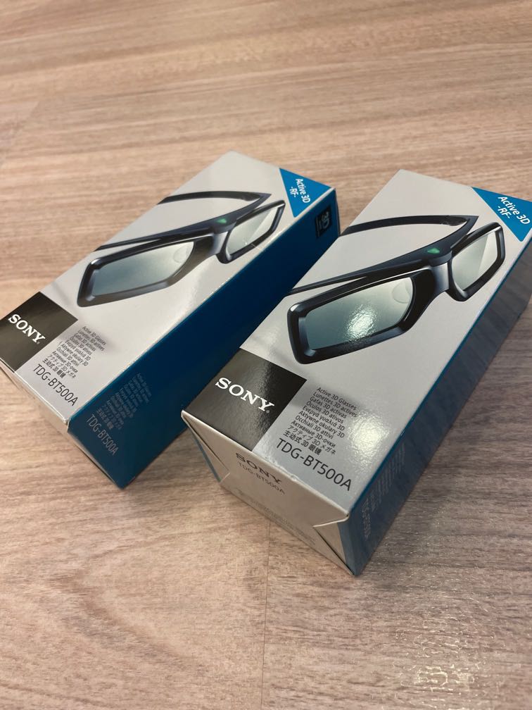 Sony TDG-BT500A Active 3D Glasses, 音響器材, 可攜式音響設備- Carousell
