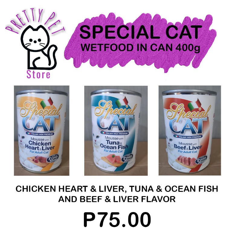 Special cat hot sale wet food