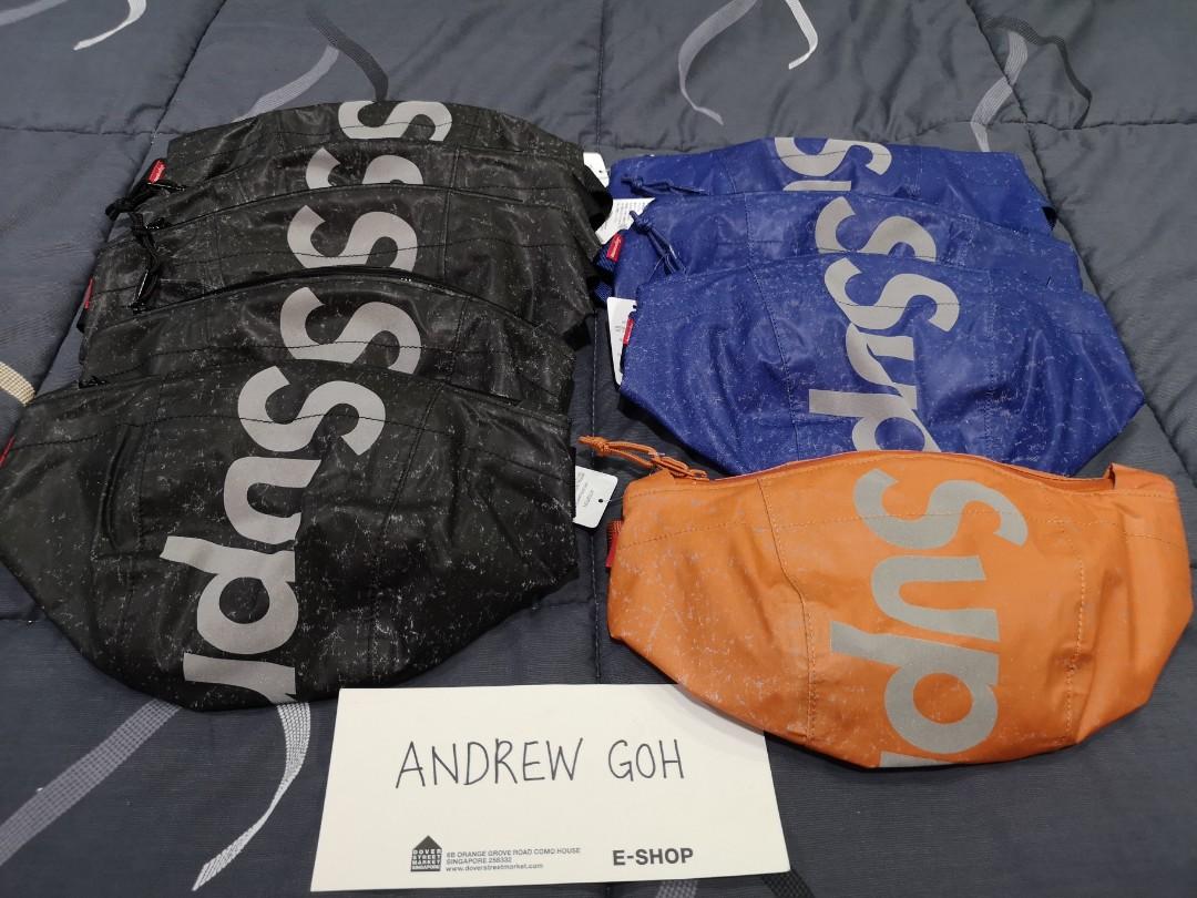 Supreme Waterproof Reflective Speckled Waist Bags