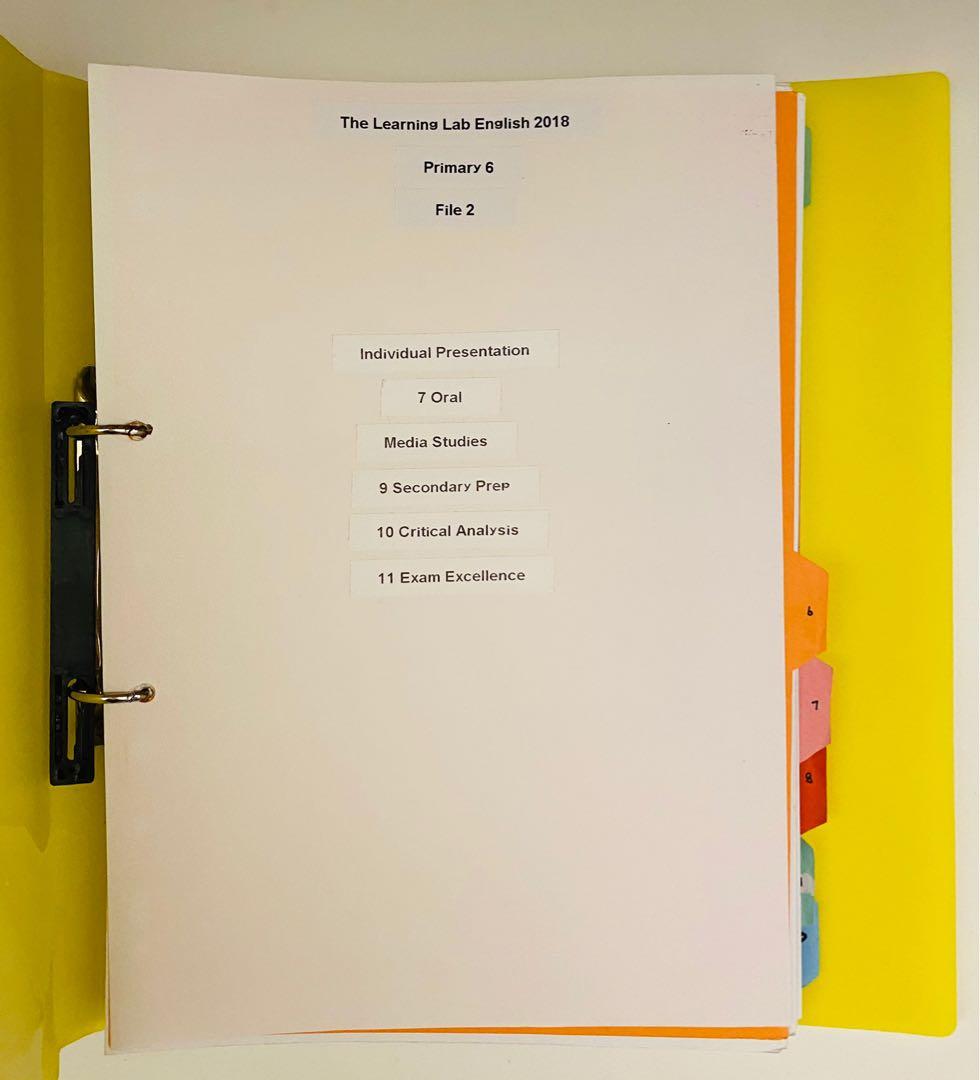 The Learning Lab P6 English notes, Hobbies & Toys, Books & Magazines