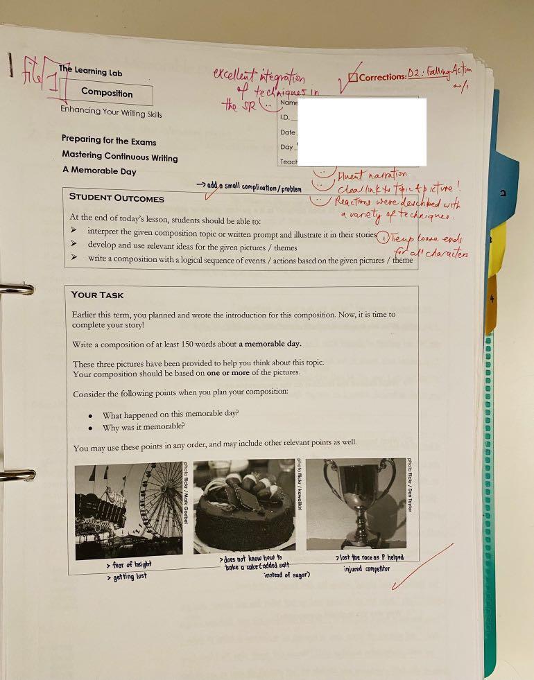 The Learning Lab P6 English notes, Hobbies & Toys, Books & Magazines