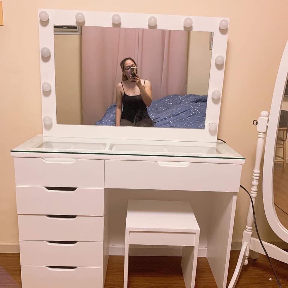 Vanity Mirror And Table Vanity Mirror And Table