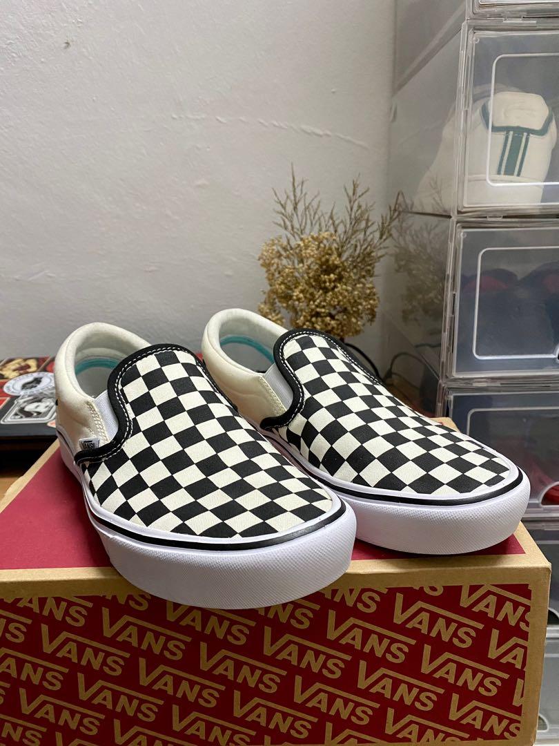 Vans top checker comfycush