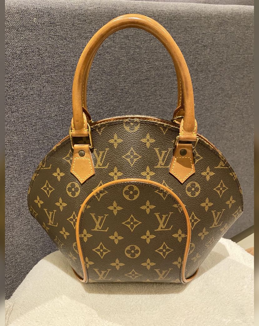 Louis Vuitton Classic Monogram Canvas Ellipse PM Top Handle Bag., Lot  #77018