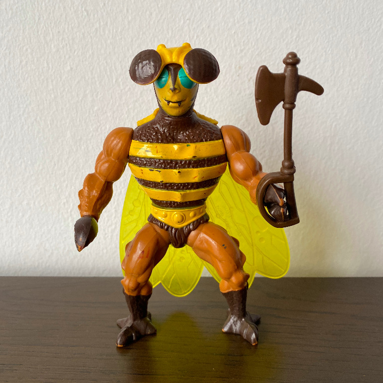 Vintage Original Buzz Off Complete Masters Of The Universe Action Figure He Man Motu Hobbies Toys Toys Games On Carousell