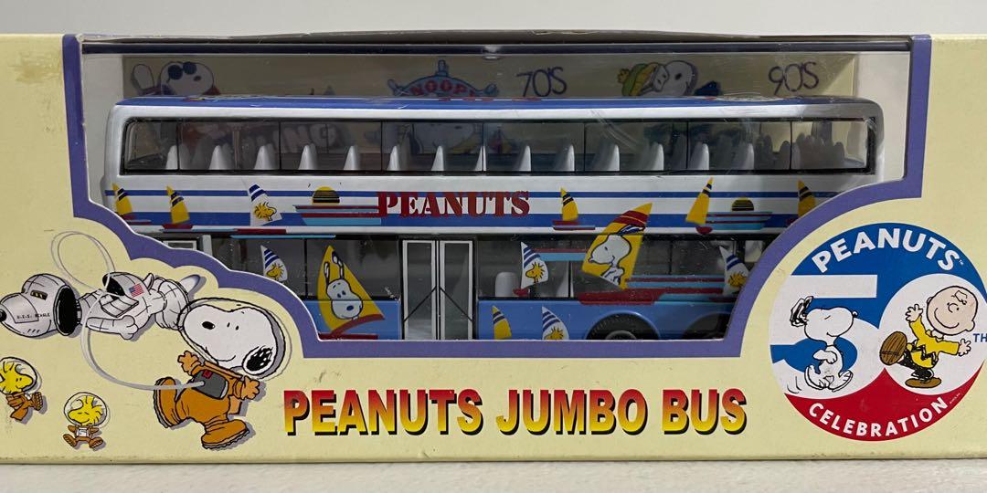 Vintage Snoopy Peanuts Diecast Jumbo Bus, Hobbies & Toys, Memorabilia ...