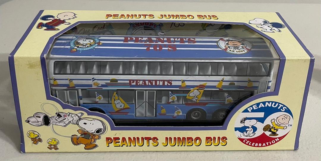 Vintage Snoopy Peanuts Diecast Jumbo Bus, Hobbies & Toys, Memorabilia ...
