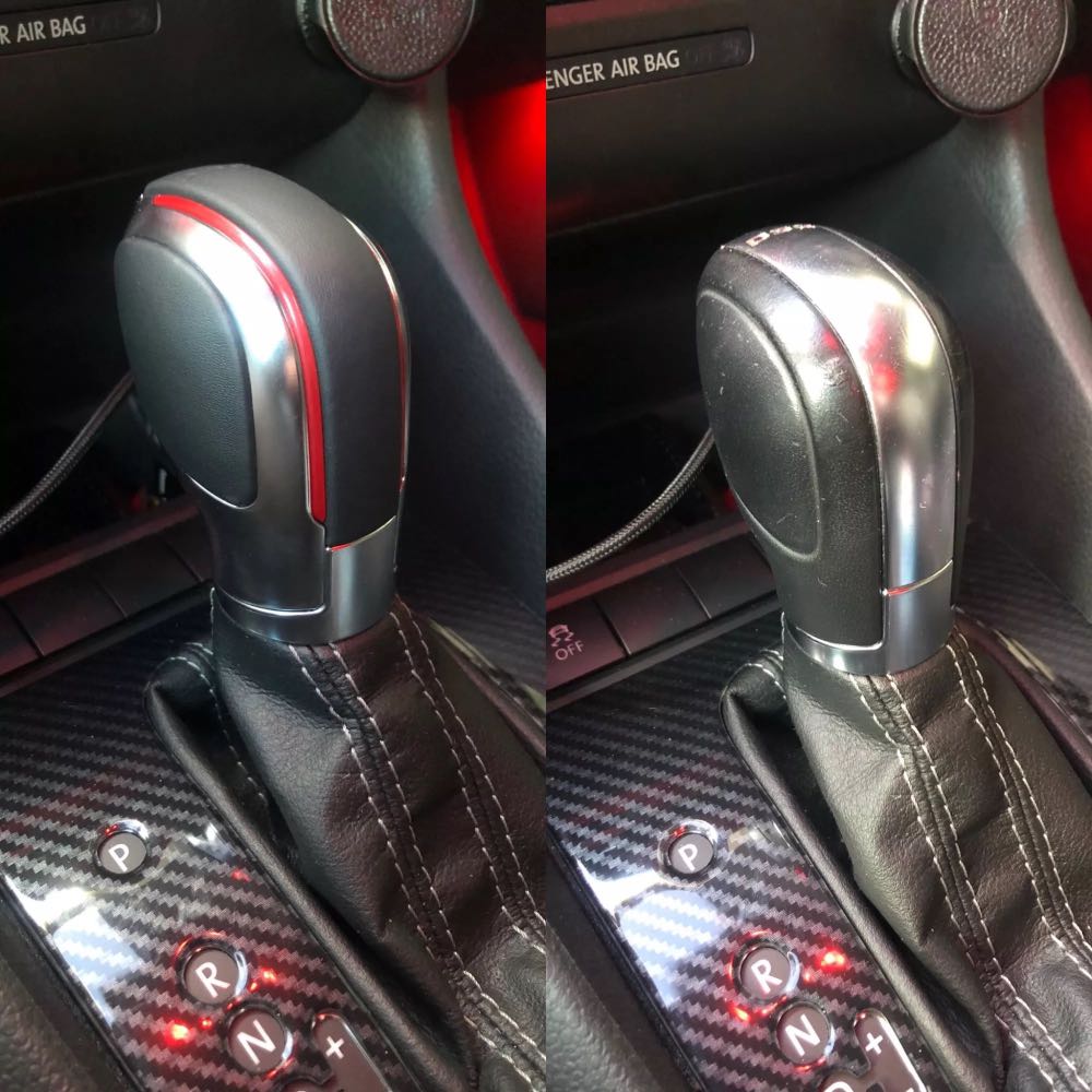 Vw scirocco gear knob top