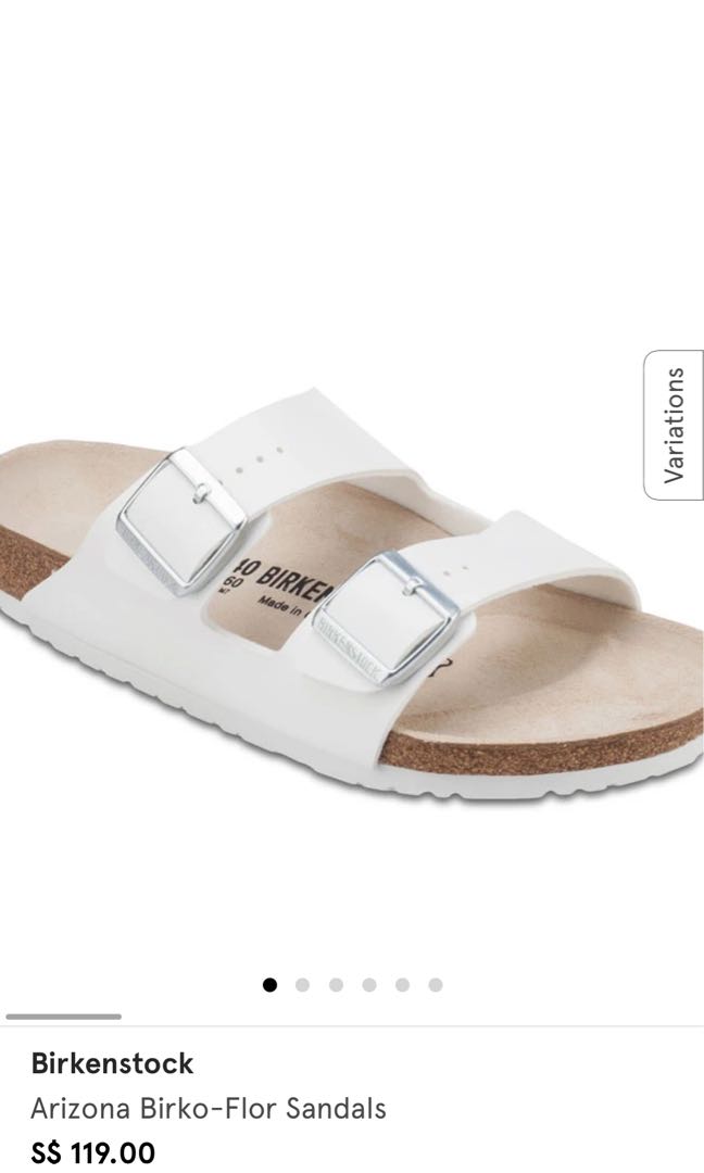 White birkenstocks new arrivals 36