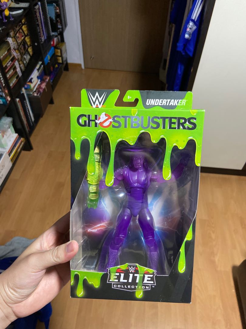WWE GHOSTBUSTERS UNDERTAKER MATTEL ELITE COLLECTION RARE, Hobbies