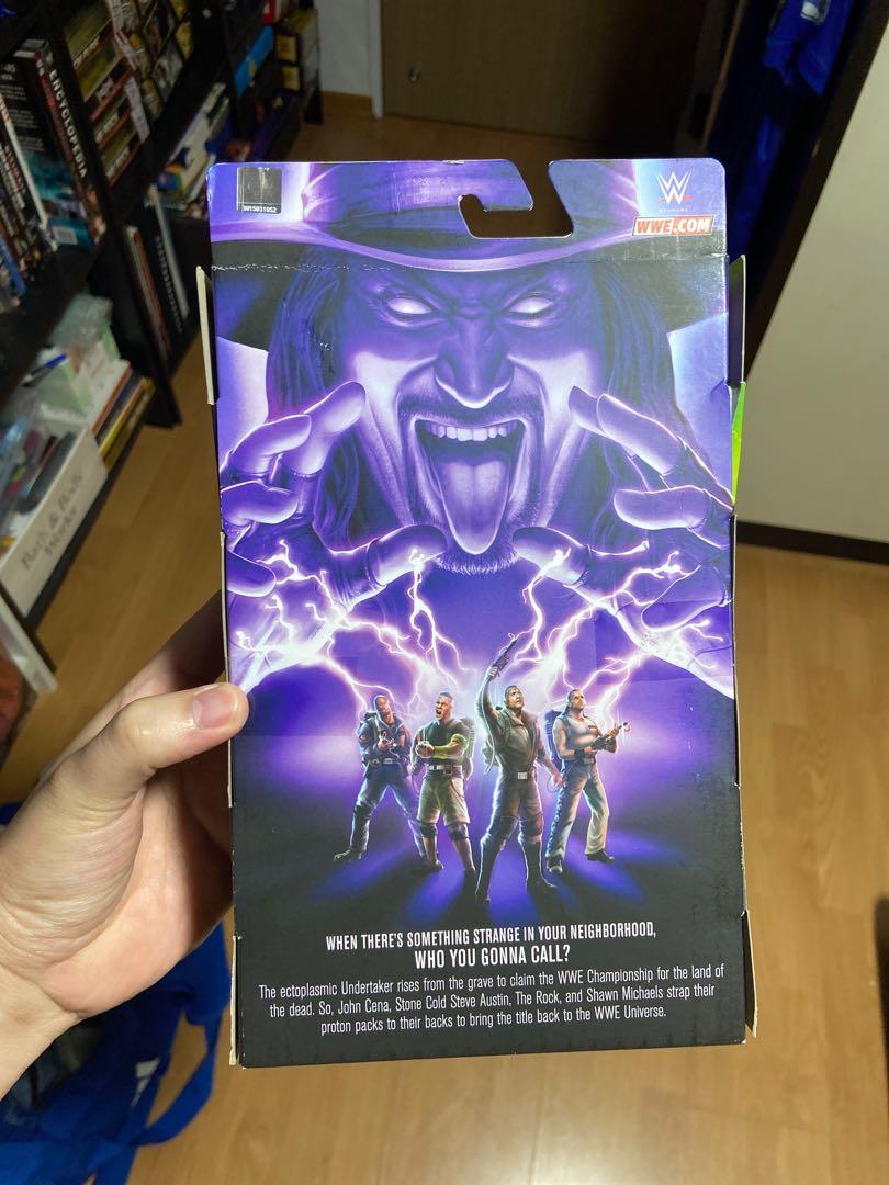 WWE GHOSTBUSTERS UNDERTAKER MATTEL ELITE COLLECTION RARE, Hobbies