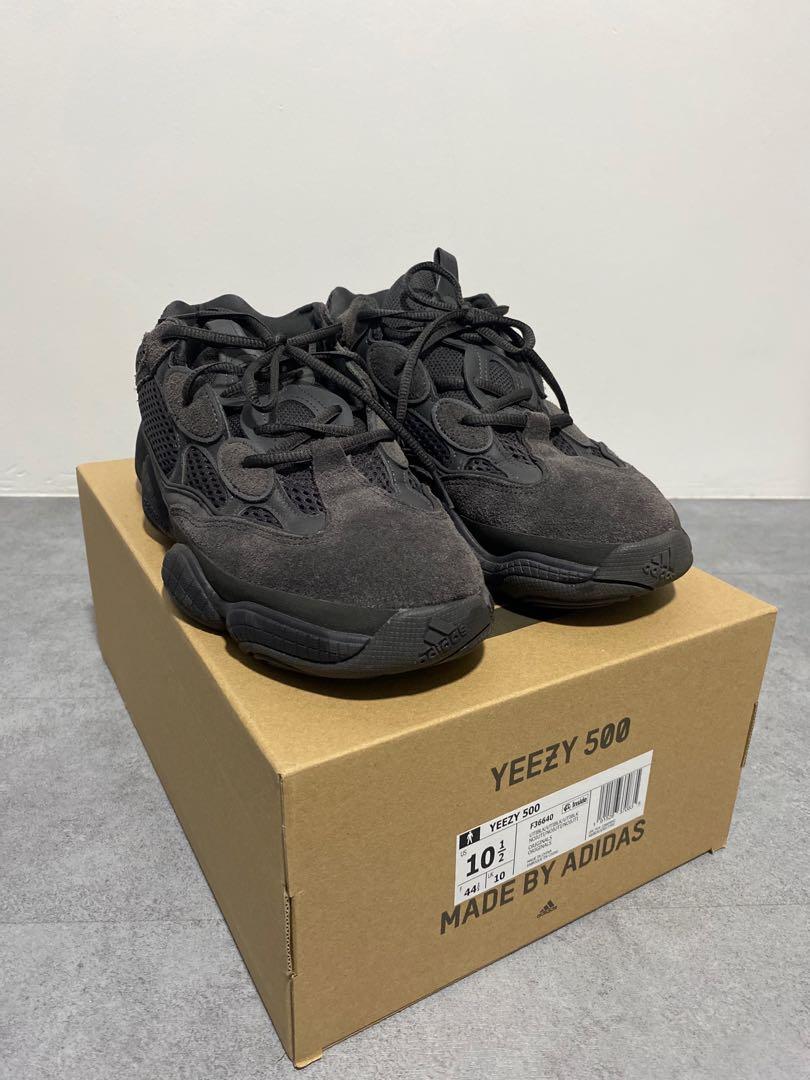 yeezy 500 black 10.5