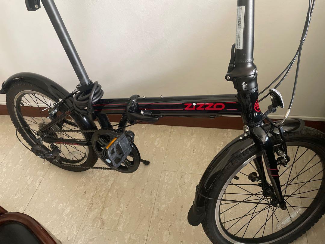 Zizzo folding bike cheap