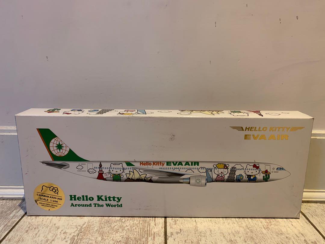 1:200 Eva Air Hello Kitty - Around The World A330-300 飛機模型 