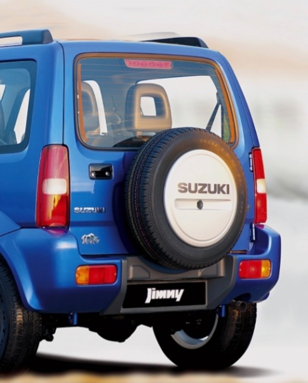 Suzuki Jimny disc-type spare wheel cover, Car Parts & Accessories, Mags