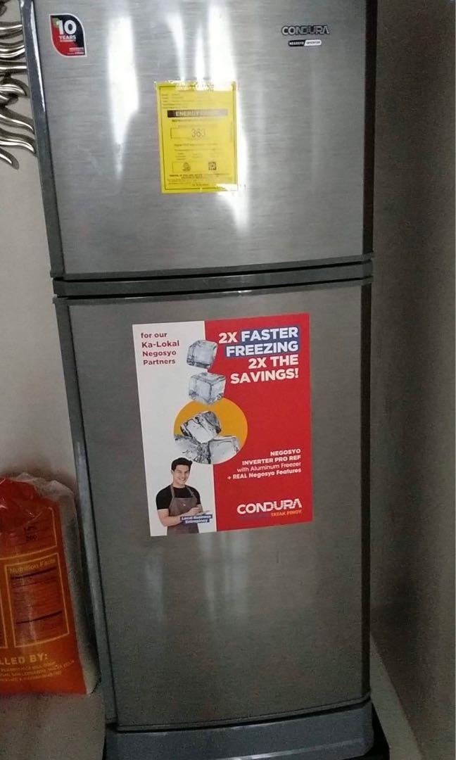 2months old Condura Pro Two Door 7.8 cu.ft. TV Home Appliances