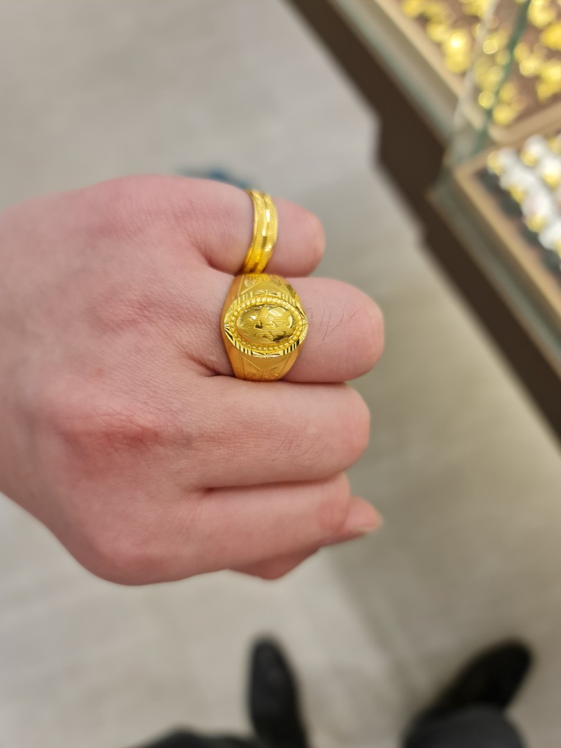 Solid 24K Yellow Gold Eagle Nugget Ring, Large Mens Gold Nugget Ring Size 5  - 12 - Jahda Jewelry Company Custom Gold Rings, Necklaces, Bracelets &  Earrings - Sacramento, California