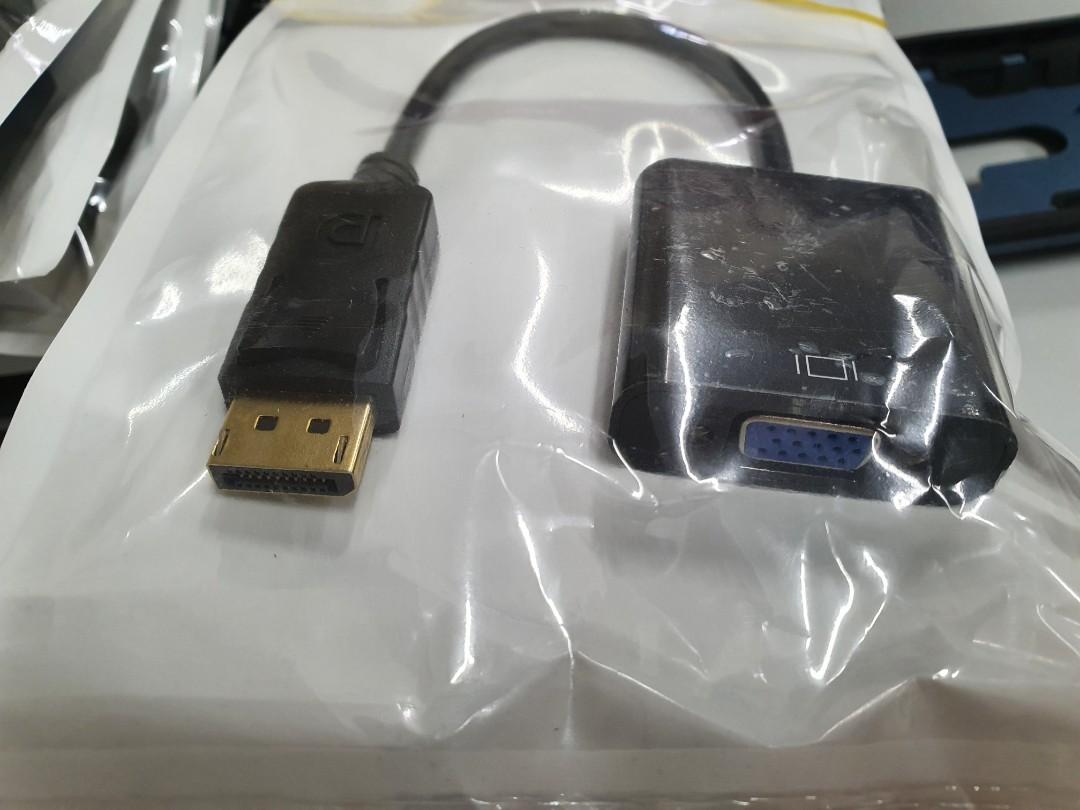 Adapters (Category: Cables & Adaptors) located in Singapore. Submitted by bebedora (Listing ID 1086933795, Image 3). Description: Display Port -> DVI Display Port -> VGA Display Port -> HDMI Female Display Port -> HDMI Male HDMI -> HDMI Mini Mini Display Port - > HDMI Each is selling for 6 dollars. Let me know which one your interested..